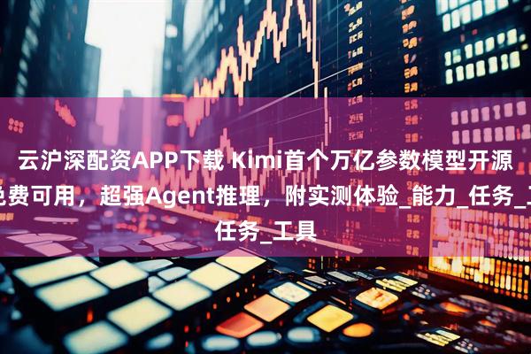 云沪深配资APP下载 Kimi首个万亿参数模型开源！免费可用，超强Agent推理，附实测体验_能力_任务_工具