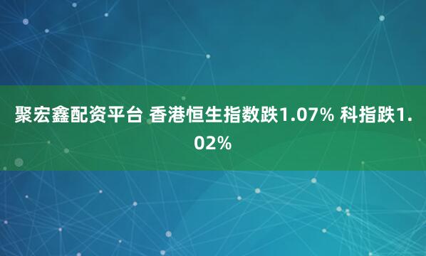 聚宏鑫配资平台 香港恒生指数跌1.07% 科指跌1.02%